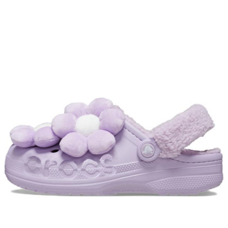 Crocs (WMNS) Baya Lined Fuzz Strap Single Day &laquo;Purple White&raquo; 209234-90H