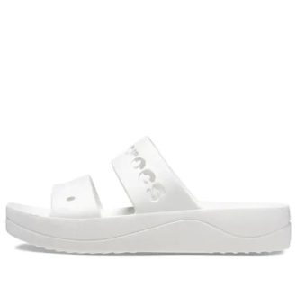 Crocs (WMNS) Baya Platform Sandaler &laquo;White&raquo; 208188-100