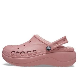 Crocs (WMNS) Baya plattformfôret tresko &laquo;Pink&raquo; 208708-682
