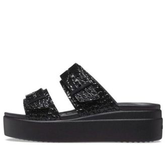 Crocs (WMNS) Brooklyn Croco Shine Buckle &laquo;Black&raquo; 209361