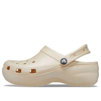 Crocs (WMNS) Classic Clog Platform Shimmer &laquo;Vanilla&raquo; 208590-108