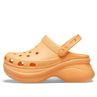 Crocs (WMNS) Classic Clog Retro Crocs tykk såle Orange Small Whale Sandaler 206302-801