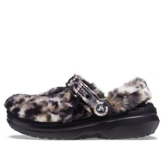 Crocs (WMNS) Classic Fur Sure &laquo;Fôret Animal Oreo&raquo; 207303-0C4