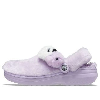 Crocs (WMNS) Classic Fur Sure Singles Day Clog Sandal &laquo;Lila&raquo; 208439-530