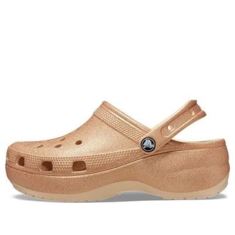Crocs (WMNS) Classic Glitter Clogs &laquo;Orange&raquo; 207241-2DS