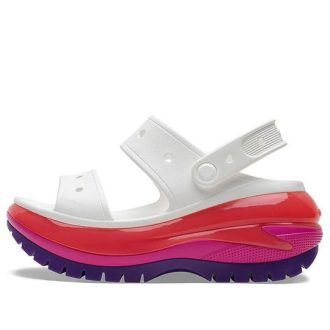 Crocs (WMNS) Classic Mega Crush Sandal &laquo;White Red Purple&raquo; 207989-94S
