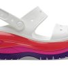 Crocs (WMNS) Classic Mega Crush Sandal &laquo;White Red Purple&raquo; 207989-94S