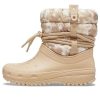 Crocs (WMNS) Classic Neo Puff Luxe Boots &laquo;Beige White&raquo; 207312-2E9