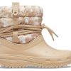 Crocs (WMNS) Classic Neo Puff Luxe Boots &laquo;Beige White&raquo; 207312-2E9