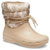 Crocs (WMNS) Classic Neo Puff Luxe Boots &laquo;Beige White&raquo; 207312-2E9