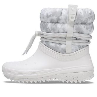 Crocs (WMNS) Classic Neo Puff Luxe Boots &laquo;White Grey&raquo; 207312-1CR