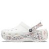 Crocs (WMNS) Classic Platform Americana Paisley Clogs &laquo;White&raquo; 207337-94S