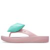 Crocs (WMNS) Classic Platform Bow Flip Flops &laquo;Pink Teal&raquo; 210182-606