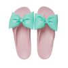 Crocs (WMNS) Classic Platform Bow Flip Flops &laquo;Pink Teal&raquo; 210182-606