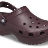 Crocs (WMNS) Classic Platform Clogs &laquo;Dark Cherry&raquo; 206750-6WD