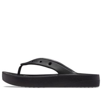 Crocs (WMNS) Classic Platform Flip &laquo;Black&raquo; 207714-001