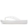Crocs (WMNS) Classic Platform Flip Flop &laquo;White&raquo; 207714-100