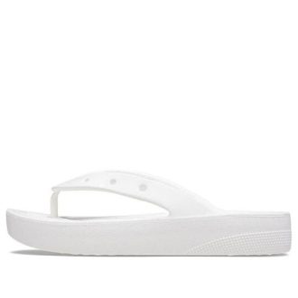 Crocs (WMNS) Classic Platform Flip Flop &laquo;White&raquo; 207714-100
