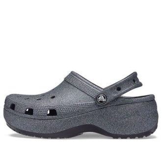 Crocs (WMNS) Classic Platform Glitter II Clog &laquo;Black&raquo; 207770-001