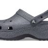 Crocs (WMNS) Classic Platform Glitter II Clog &laquo;Black&raquo; 207770-001