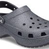 Crocs (WMNS) Classic Platform Glitter II Clog &laquo;Black&raquo; 207770-001