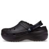 Crocs (WMNS) Classic Platform Lined Clog &laquo;Black&raquo; 207938-001