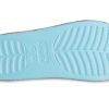 Crocs (WMNS) Classic Platform Palm Print Slide &laquo;Blue Multi-Color&raquo; 208607-4NQ