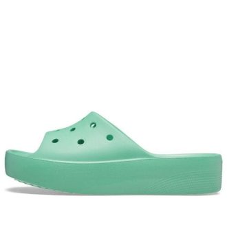 Crocs (WMNS) Classic Platform Sandaler &laquo;Green&raquo; 208180-3UG