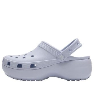 Crocs (WMNS) Classic Platform Shoes &laquo;Blue&raquo; 206750-5AF