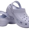 Crocs (WMNS) Classic Platform Shoes &laquo;Blue&raquo; 206750-5AF