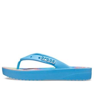 Crocs (WMNS) Classic Platform Tie Dye &laquo;Oxygen Multi&raquo; 208043-4KT