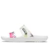 Crocs (WMNS) Classic Tie-dye grafisk sandal &laquo;Black Green&raquo; 207283-94S