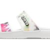 Crocs (WMNS) Classic Tie-dye grafisk sandal &laquo;Black Green&raquo; 207283-94S