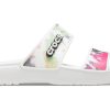 Crocs (WMNS) Classic Tie-dye grafisk sandal &laquo;Black Green&raquo; 207283-94S