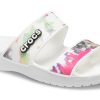 Crocs (WMNS) Classic Tie-dye grafisk sandal &laquo;Black Green&raquo; 207283-94S