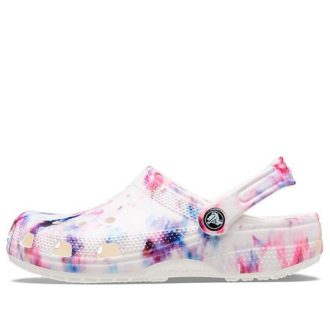 Crocs (WMNS) Classic Tie Dye Graphic Clog &laquo;Garnet & Multi&raquo; 205453-6TS