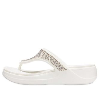 Crocs (WMNS) flip-flops &laquo;White&raquo; 206343-174