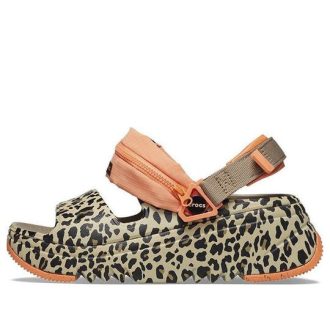 Crocs (WMNS) Hiker Xscape Animal Sandals &laquo;Khaki Leopard&raquo; 208611-2BY