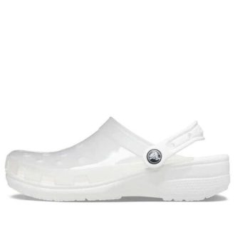 Crocs (WMNS) Jelly Crocs Transparente Unisex hvite sandaler 206908-100