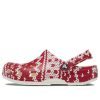 Crocs (WMNS) klassisk feriegenser grafisk &laquo;Red White&raquo; 209237-90H