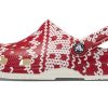 Crocs (WMNS) klassisk feriegenser grafisk &laquo;Red White&raquo; 209237-90H