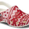 Crocs (WMNS) klassisk feriegenser grafisk &laquo;Red White&raquo; 209237-90H