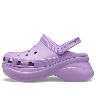 Crocs (WMNS) Klassisk tresko Retro Crocs utendørs tykk såle Sports Lilla sandaler 206302-5PR