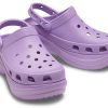 Crocs (WMNS) Klassisk tresko Retro Crocs utendørs tykk såle Sports Lilla sandaler 206302-5PR