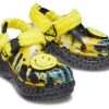 Crocs (WMNS) Klassisk tresko Smilende Ansikt Stilig Flat Sports Gule Sandaler 207271-90H