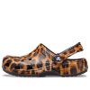 Crocs (WMNS) Klassisk treskodyr Utskrift Beach Casual Sandaler Leopardtrykk 206676-90L