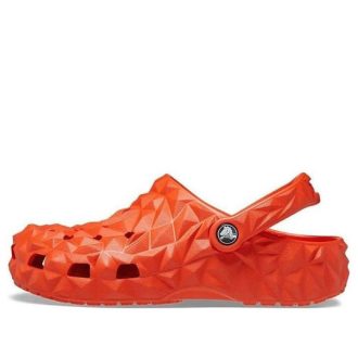 Crocs (WMNS) klassiske geometriske tresko &laquo;Orange&raquo; 209563-84J