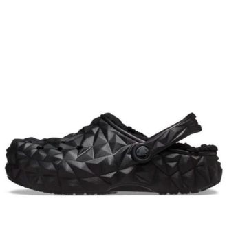 Crocs (WMNS) klassiske tresko forede geometriske sko &laquo;Sort&raquo; 210069-001