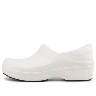 Crocs (WMNS) Koselig tykk såle hvite sandaler 204045-100