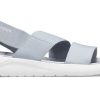 Crocs (WMNS) LiteRide Grå Lyseblå Sandaler &laquo;Gråhvit&raquo; 206081-00J